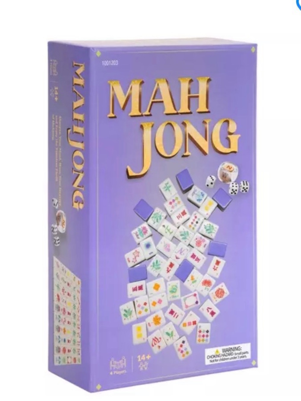 VIRAL Purple American Mahjong Set -  (152 Tiles - NEW)
